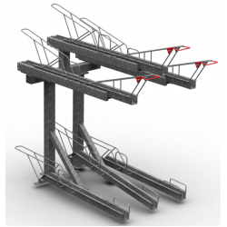 Two Tier Bike Racks (Non Gas Assist)
